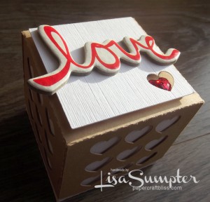 Valentine Mood Board Box made by Lisa Sumpter 2014 papercraftbliss