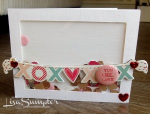Valentine Mood Board Shaker Card made by Lisa Sumpter 2014 papercraftbliss