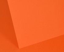 Intensive Orange Plain Card