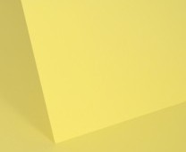 Pastel Canary Plain Card